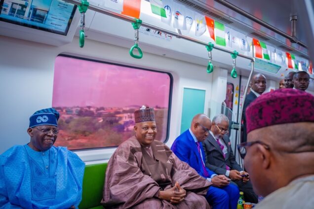 Tinubu declares free train ride for nigerians on abuja metro line till december - nigeria newspapers online