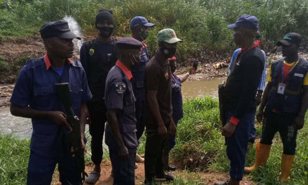 Oil theft nscdc uncovers illegal refining sites in rivers - nigeria newspapers online