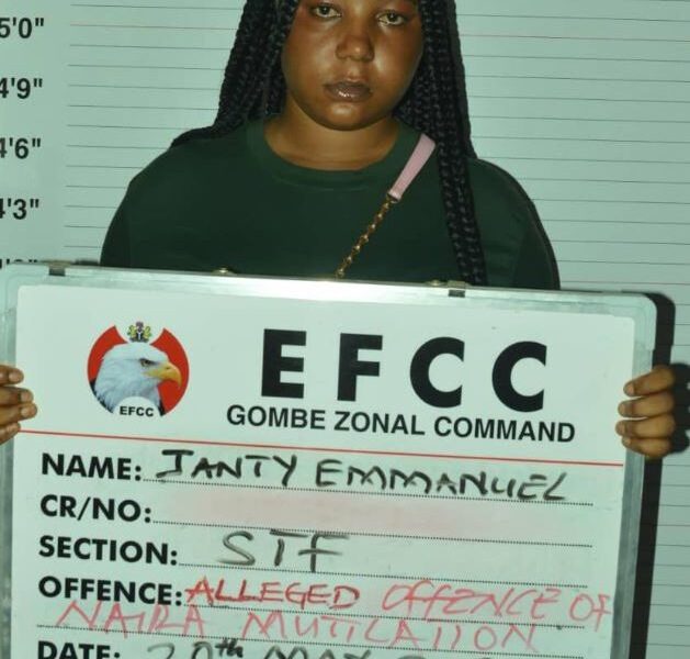 Naira abuse efcc arrests woman for spraying n1000 notes - nigeria newspapers online