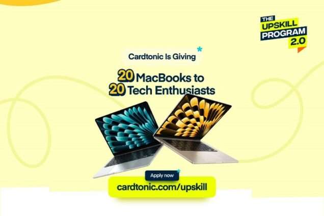 Attention all techies Participate in the cardtonic upskill 2 0 and win a macbook - nigeria newspapers online