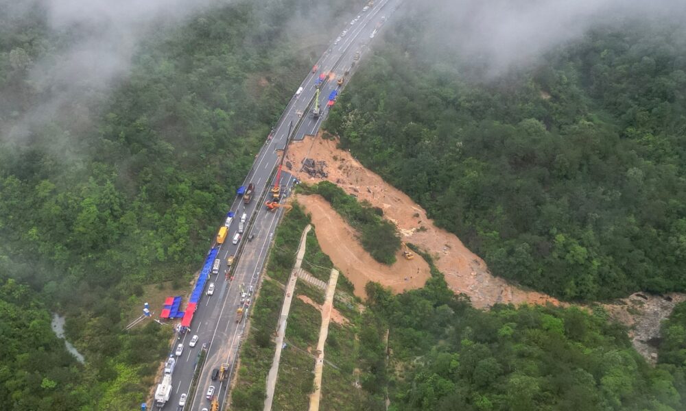Death toll from south china road collapse rises to 36 - nigeria newspapers online