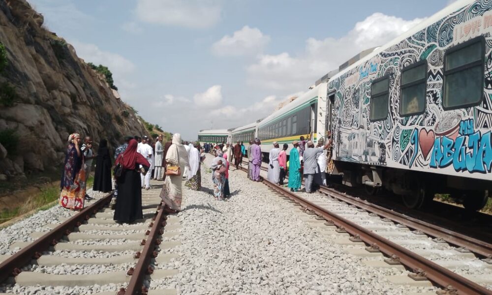 JUST IN: Kaduna-Abuja train derails at Jere