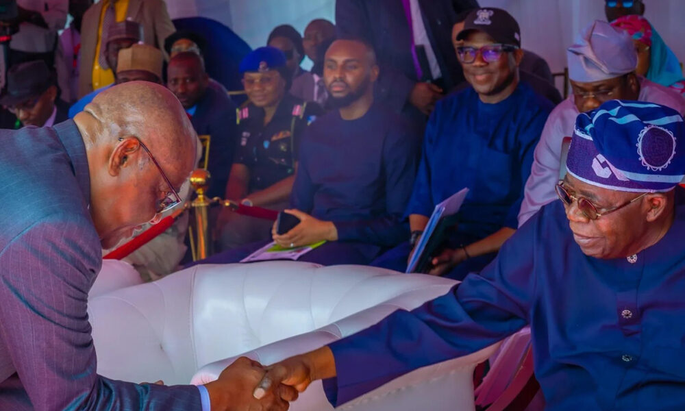 Tinubu commissions abuja road 13 years after praises wike - nigeria newspapers online