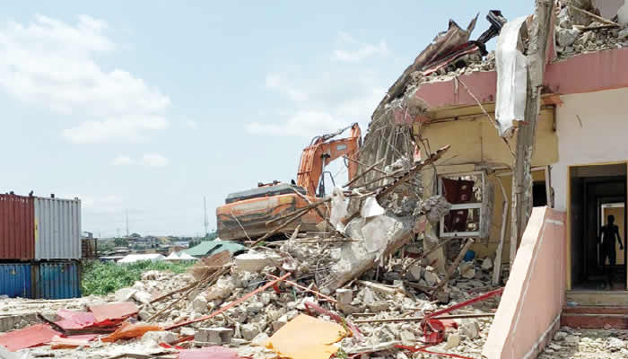 Lagos homeowners decry demolition seek compensation - nigeria newspapers online