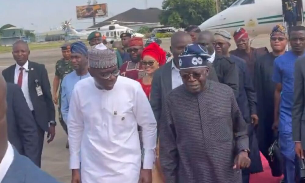 Tinubu starts project inauguration to mark first year as president