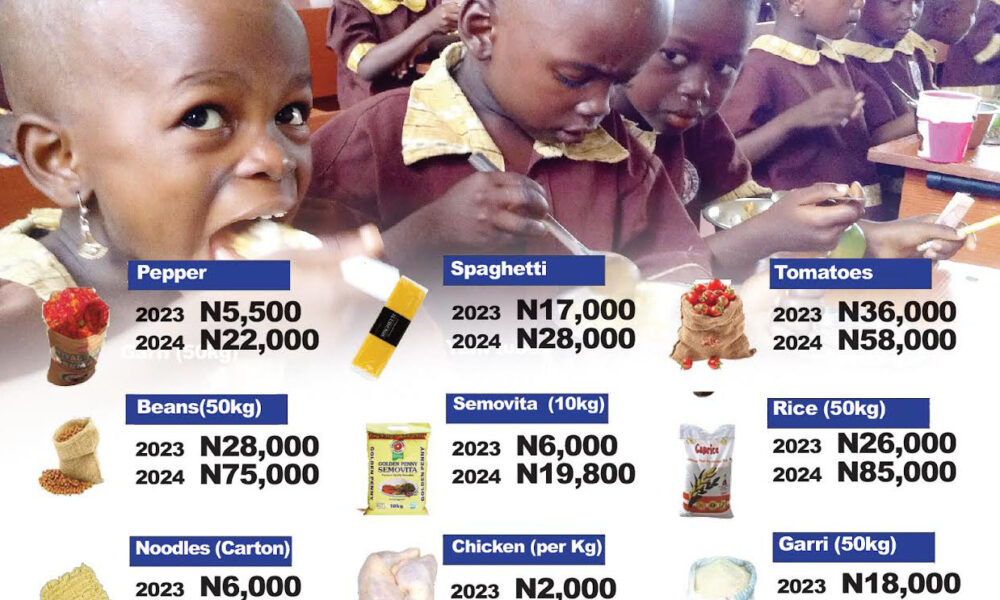 Fg in dilemma as inflation spikes meal budget to n540 billion nigeria newspapers online