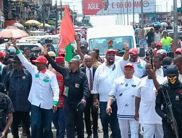 Edo governorship peter obi storm benin to campaign for akpata - nigeria newspapers online