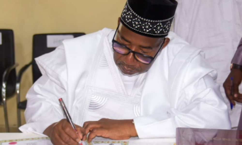 Bauchi gov signs executive orders on environment, trade, infrastructure