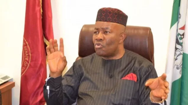 Akpabio i didnt say senate will buy new aircraft for tinubu shettima - nigeria newspapers online