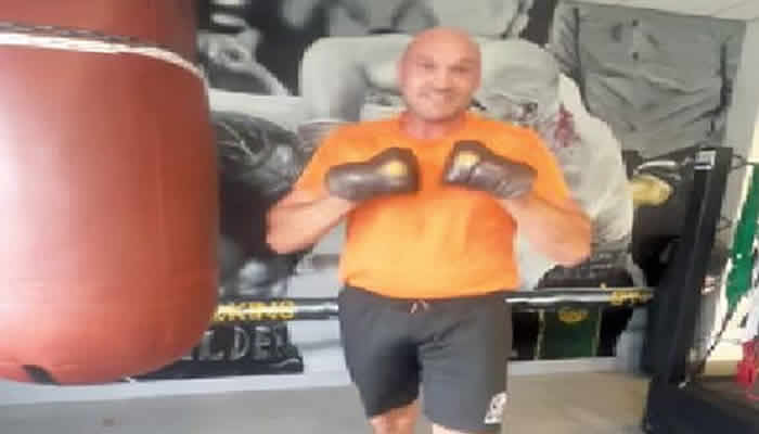 Fury back in gym for usyk rematch - nigeria newspapers online