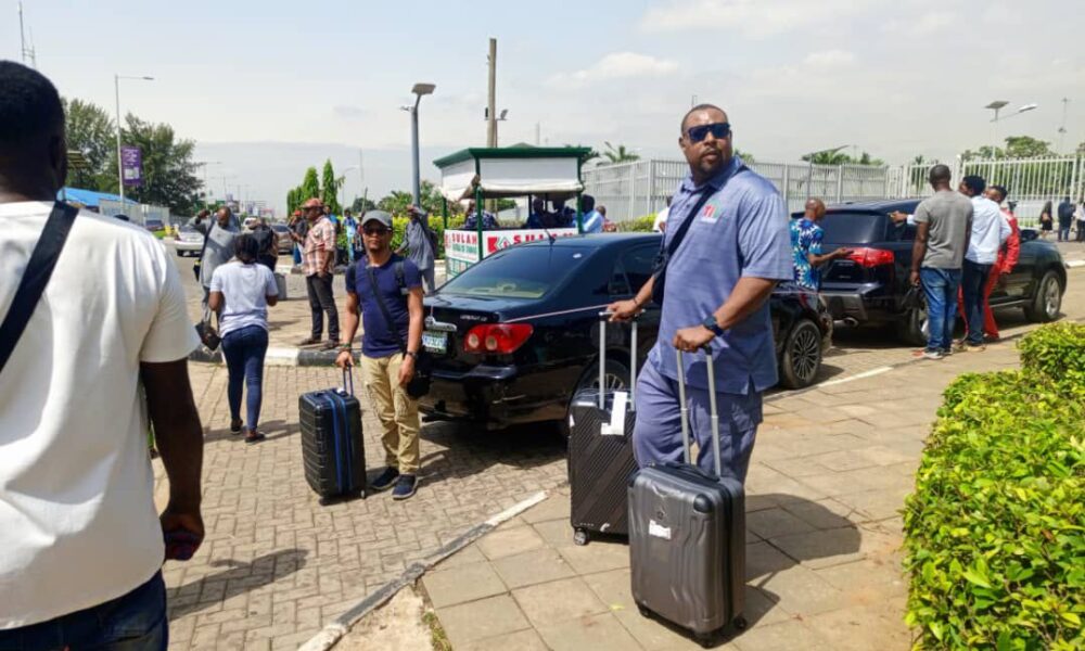 Passengers stranded at airports over nlc strike - nigeria newspapers online