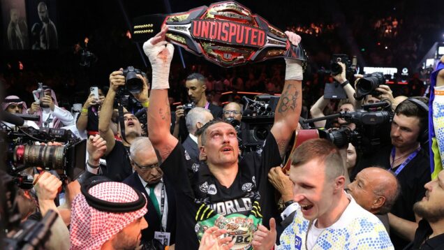 Undisputed heavyweight world champion usyk surrenders ibf belt - nigeria newspapers online