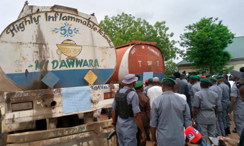 Customs intercepts 150950 litres of pms within seven days in adamawa - nigeria newspapers online
