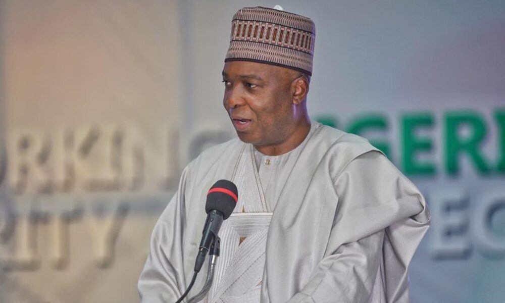 Supreme court melrose received no illegal fund from governors forum saraki - nigeria newspapers online