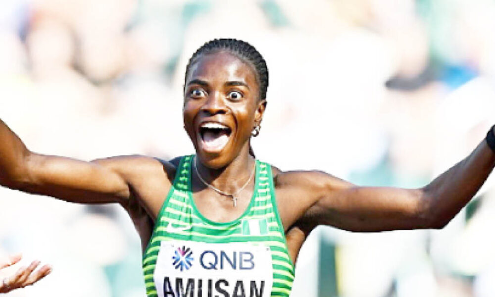 Amusan cleared of doping set to participate in olympics - nigeria newspapers online