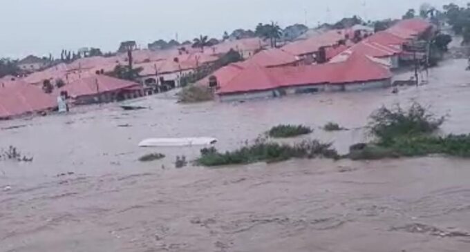 Again abuja estate submerged by flood - nigeria newspapers online