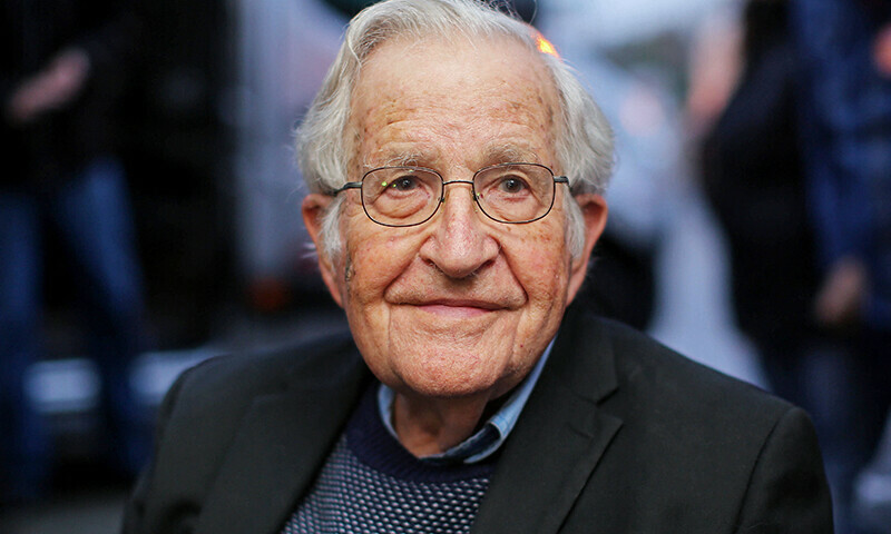 Noam Chomsky recovering at home after stroke scare in Brazil