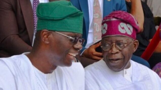 Tinubu prays for sanwo-olu - nigeria newspapers online