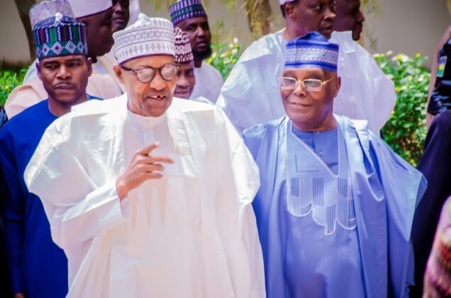 2027 knocking Atiku pays sallah homage to buhari in daura - nigeria newspapers online