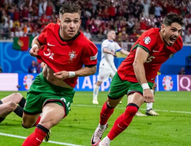 Portugal fight back to claim sweet victory over czech republic - nigeria newspapers online