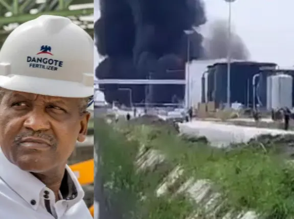 Updated fire outbreak at dangote refinery no casualty recorded - nigeria newspapers online