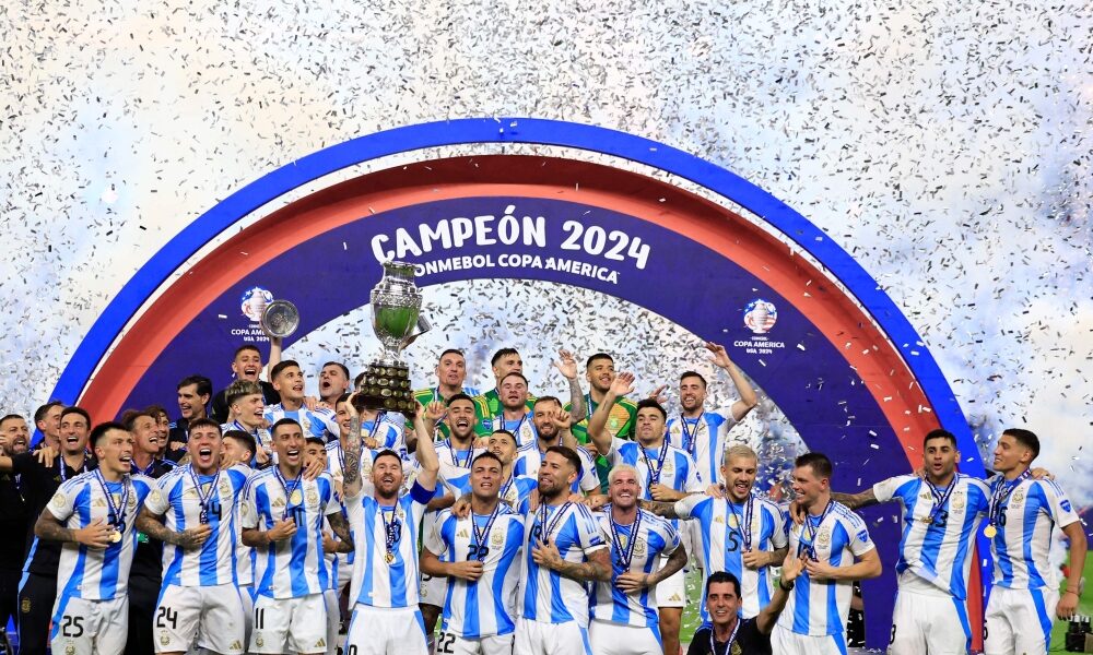 Argentina defeat colombia to win record 16th copa america - nigeria newspapers online