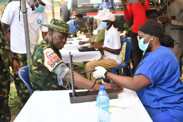 Making right a wrong army conducts free medical services in community where military drone killed many people - nigeria newspapers online