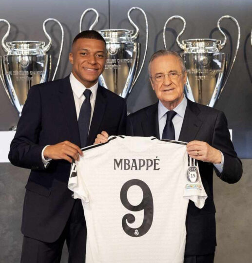 Mbappé signs five-year deal Real Madrid