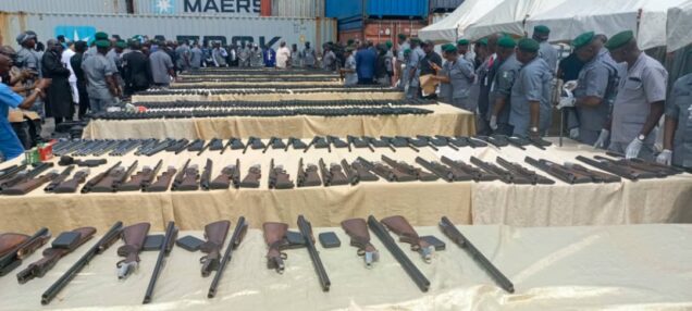 How customs intercepted n13 6bn rifles ammunition drugs at onne port - nigeria newspapers online