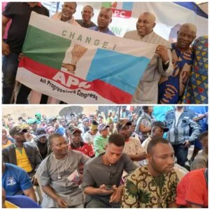 Hundreds of pdp lp members defect to apc in lagos - nigeria newspapers online