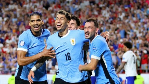 Ten-man uruguay kick brazil out of copa america - nigeria newspapers online