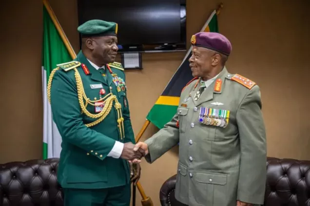 Security challenges cds seeks stronger ties with south africa defence forces - nigeria newspapers online