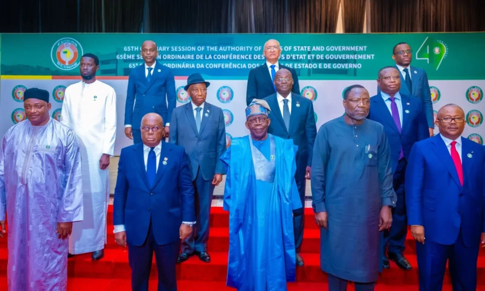 Tinubu canvasses support for establishment of ecowas standby force - nigeria newspapers online