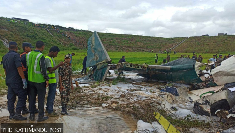 JUST IN: Plane crashes on takeoff in Nepal with 19 aboard