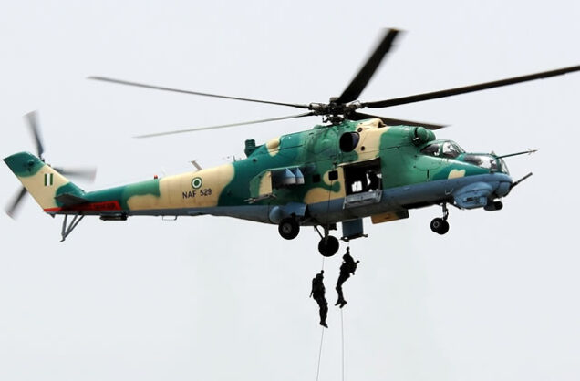 Air force helicopter crashes in kaduna - nigeria newspapers online