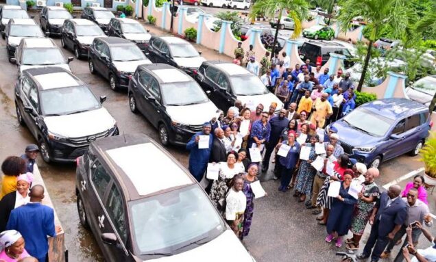 Sanwo-olu presents official vehicles to directors in public service - nigeria newspapers online