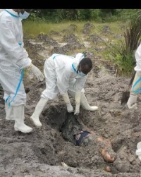 Police exhume bodies of murdered marine hunters arrest suspects in aibom - nigeria newspapers online