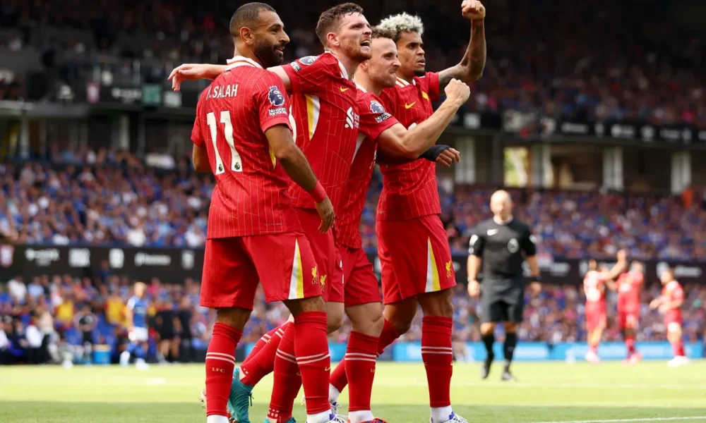 20242025 premier league salah jota power liverpool past ipswich in first match - nigeria newspapers online