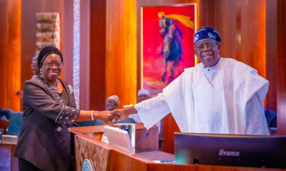 Tinubu swears in kekere-ekun urges her to defend judiciarys independence - nigeria newspapers online