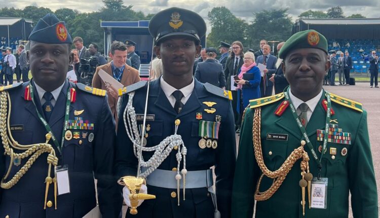 Naf officer sangokoya clinches international sword of honour at rafcc uk independent newspaper nigeria - nigeria newspapers online