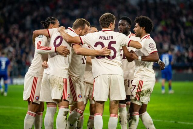 Kanes quadruple powers bayern to crushing victory over dinamo - nigeria newspapers online