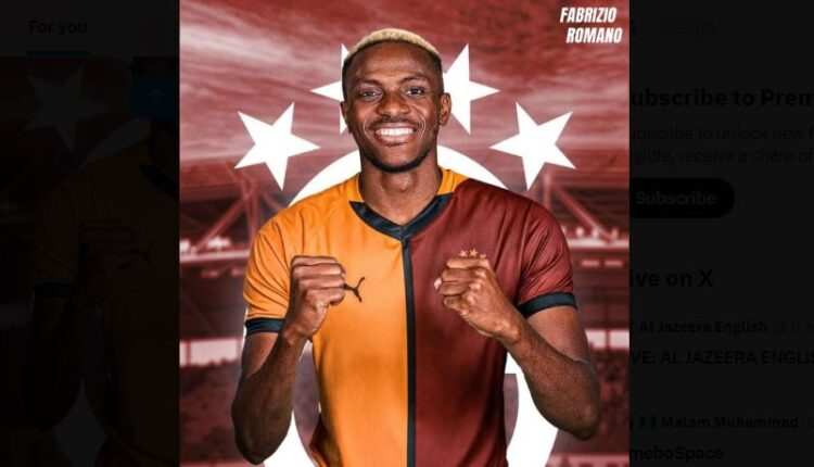 Osimhen shines with two assists as galatasaray defeats fenerbahçe 3-1 in intercontinental derby independent newspaper nigeria - nigeria newspapers online