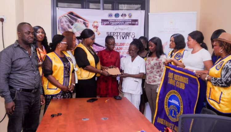 Lagos passionate lions club donates gift items for childhood cancer independent newspaper nigeria - nigeria newspapers online