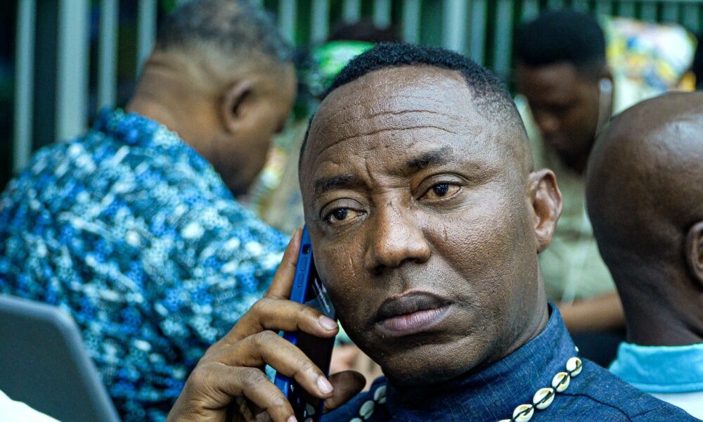 Nis not dss detained me sowore speaks on reported arrest - nigeria newspapers online