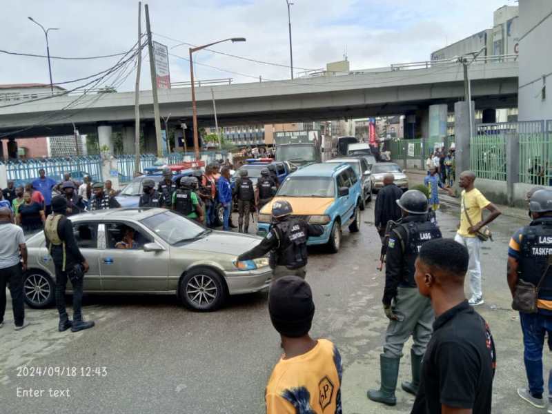 Taskforce impounds 56 vehicles arrests 7 suspects - nigeria newspapers online