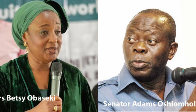 Obasekis broadside and oshiomholes bombshell independent newspaper nigeria - nigeria newspapers online