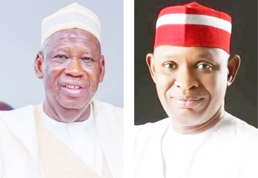 Ganduje gov yusuf test strength with support to families of slain police officers - nigeria newspapers online