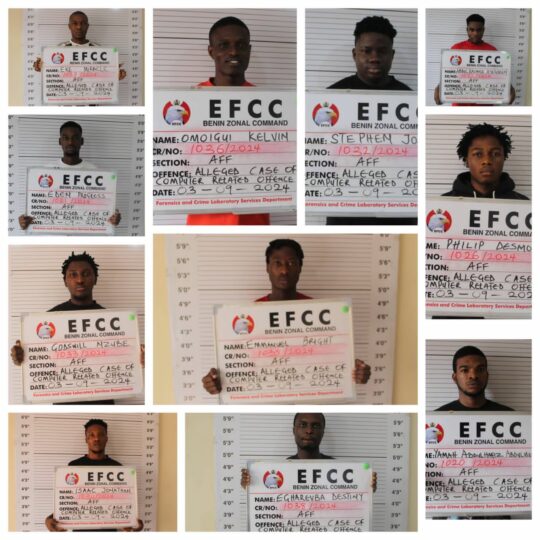 Court jails 22 internet fraudsters in benin city - nigeria newspapers online