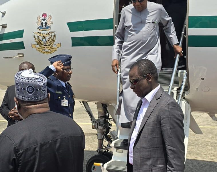 Shettima returns from new york - nigeria newspapers online