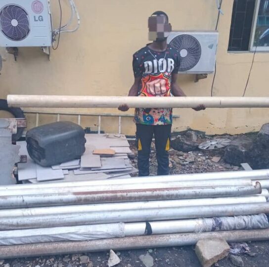 Police go after third mainland bridge vandals arrest 1 - nigeria newspapers online